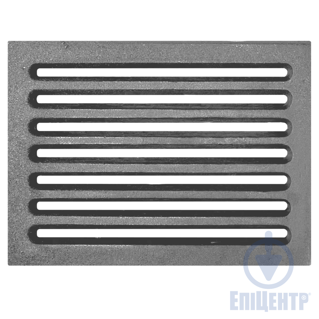 Решетка колосниковая Булат РК-1 для печи и камина чугунная 225x165 мм