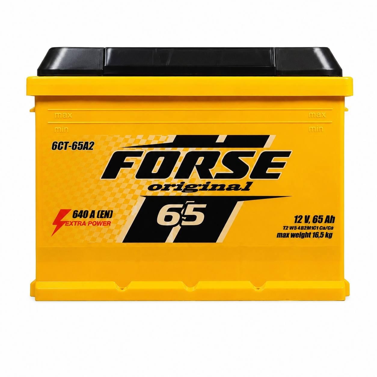 Аккумулятор автомобильный Forse 65 Ah 640A L+ 12V (3149489612)