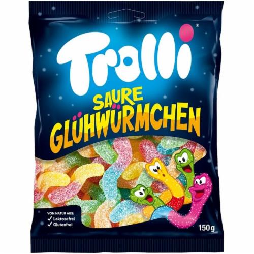 Конфеты желейные Trolli Saure Gluhwurmchen 150 г (30826925) Конфеты желейные Trolli Saure Gluhwurmchen 150 г (30826925)