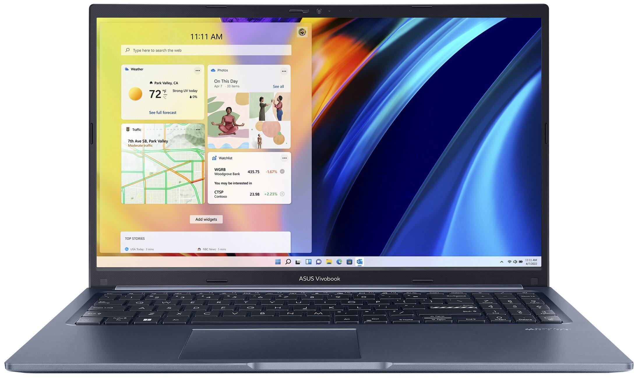 Ноутбук Asus VivoBook X1502ZA-BQ242W 15,6" Windows 11 Home IPS i5-1240P 8 Gb RAM 512 Gb SSD (X1502ZA-BQ242W)