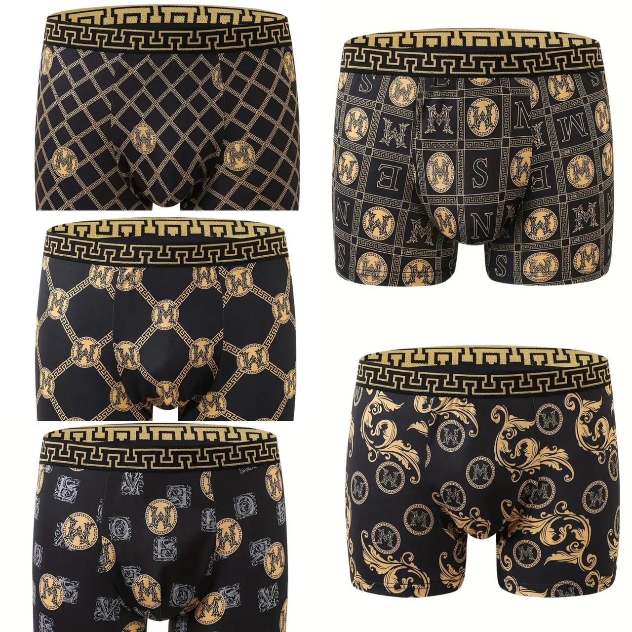 Набор мужских трусов 5 шт. 3XL Черный (2519293894)