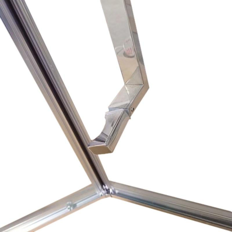 Душевая кабина без поддона KOER SR SC06-100x100x200-TR-01 прозрачное стекло Easy Clean 8 мм Хром (KR5365) - фото 5 Душевая кабина без поддона KOER SR SC06-100x100x200-TR-01 прозрачное стекло Easy Clean 8 мм Хром (KR5365) - фото 5