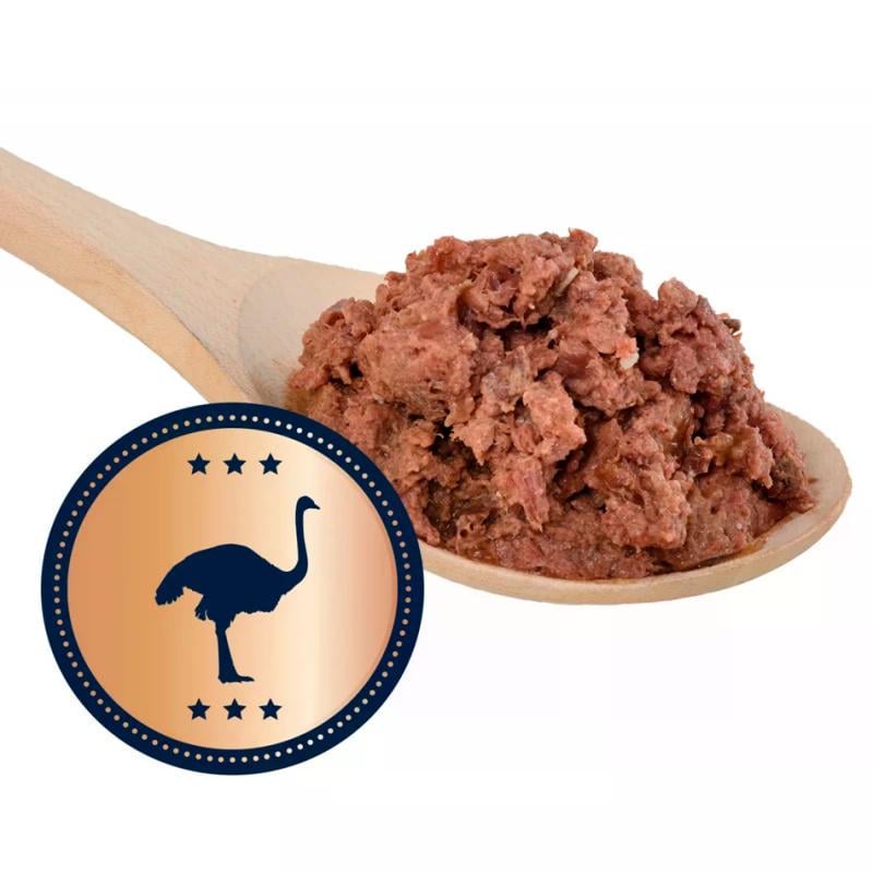 Корм влажный HD Sensible Pure Straus для собак со страусом 400 г - фото 2 Корм влажный HD Sensible Pure Straus для собак со страусом 400 г - фото 2