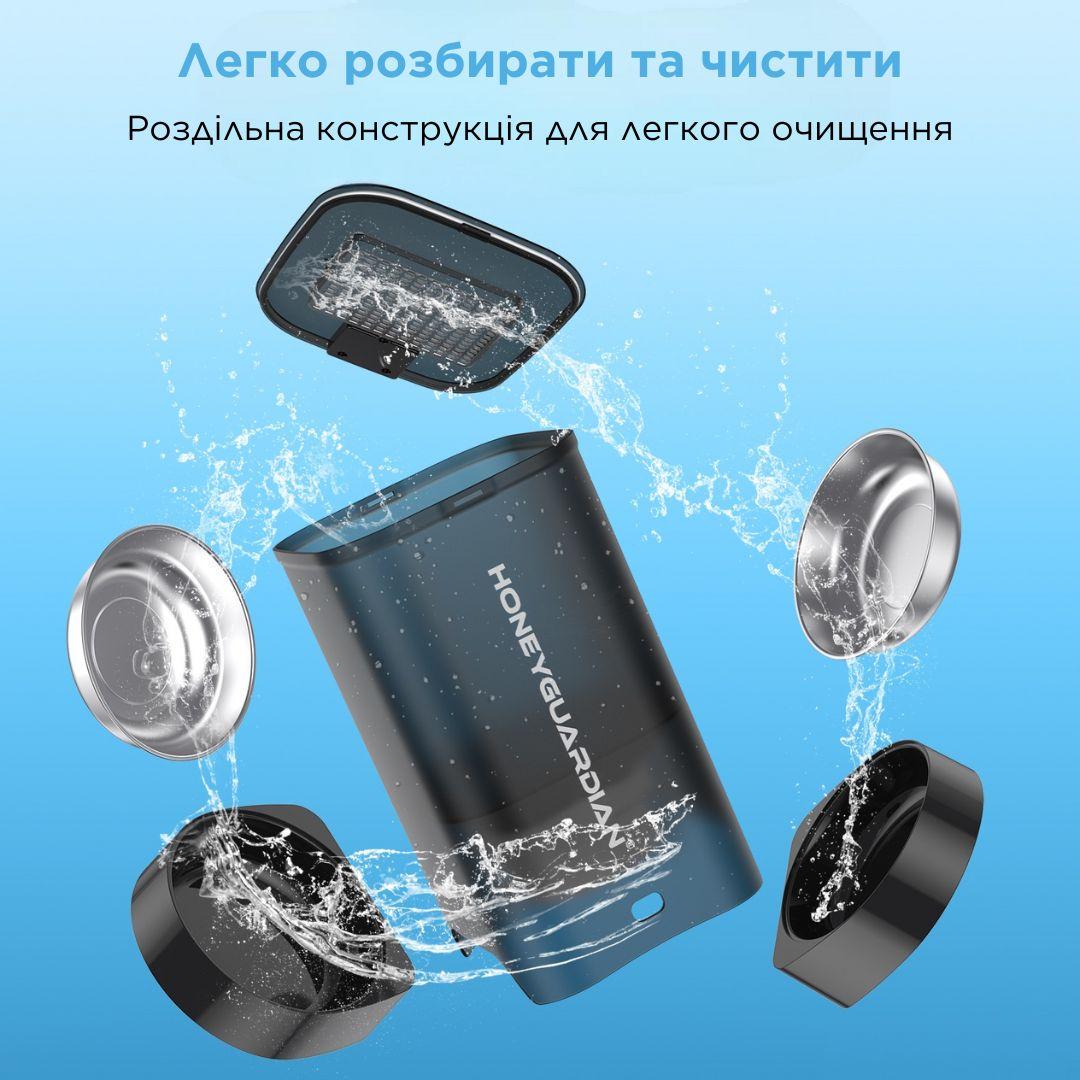 Кормушка автоматическая для кошек и собак HONEYGUARIDAN A305D 5 л 2 миски Черный (2090535324) - фото 8 Кормушка автоматическая для кошек и собак HONEYGUARIDAN A305D 5 л 2 миски Черный (2090535324) - фото 8