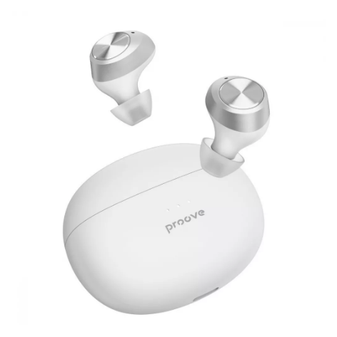 Наушники беспроводные Proove Rock TWS 250 mAh White