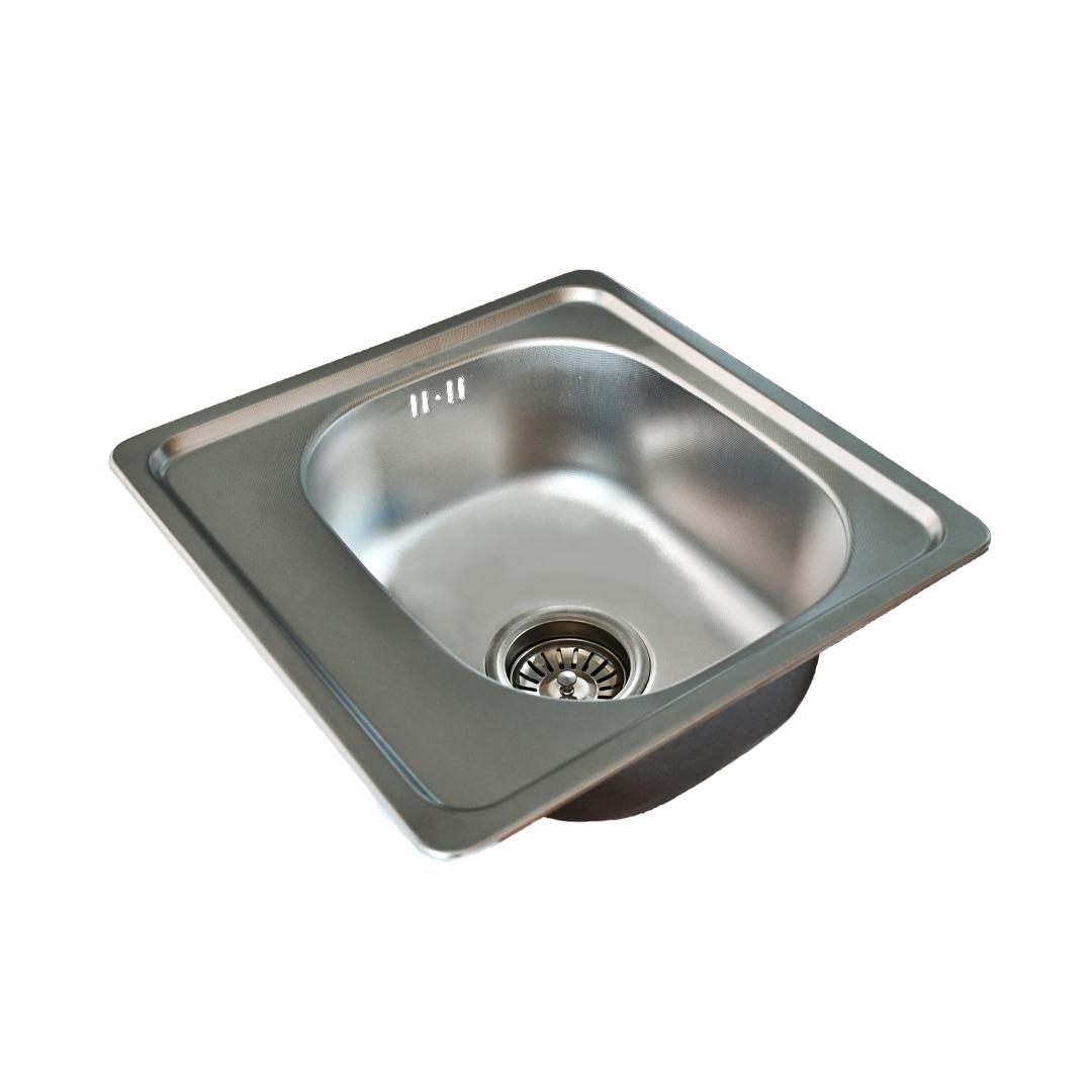 Мойка кухонная Lemax нержавеющая сталь декор сифон (LE-5013 DE) - фото 4 Мойка кухонная Lemax нержавеющая сталь декор сифон (LE-5013 DE) - фото 4