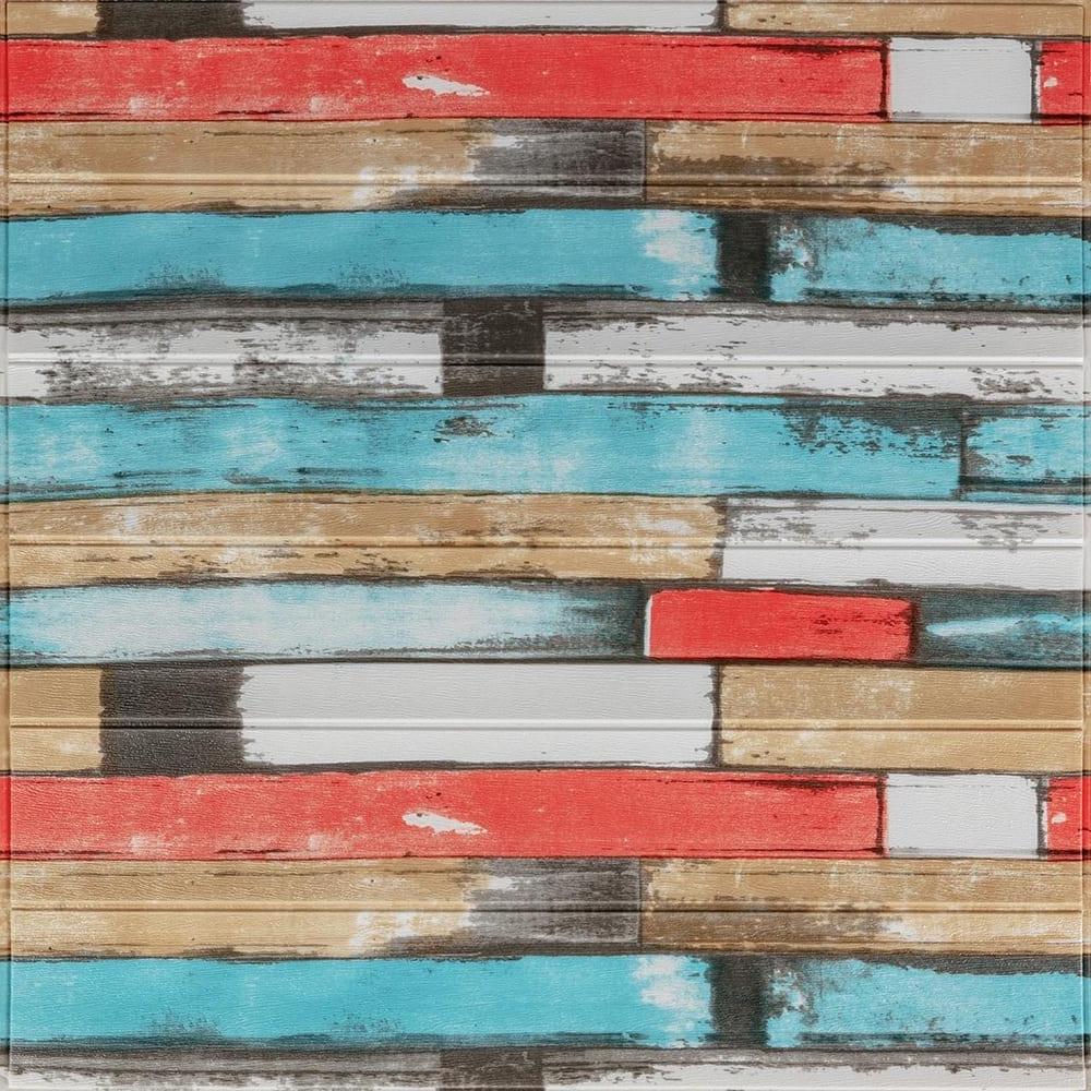 3D-панель самоклеющаяся Sticker Wall Розовый прованс 700х700х5 мм (Панель-50)