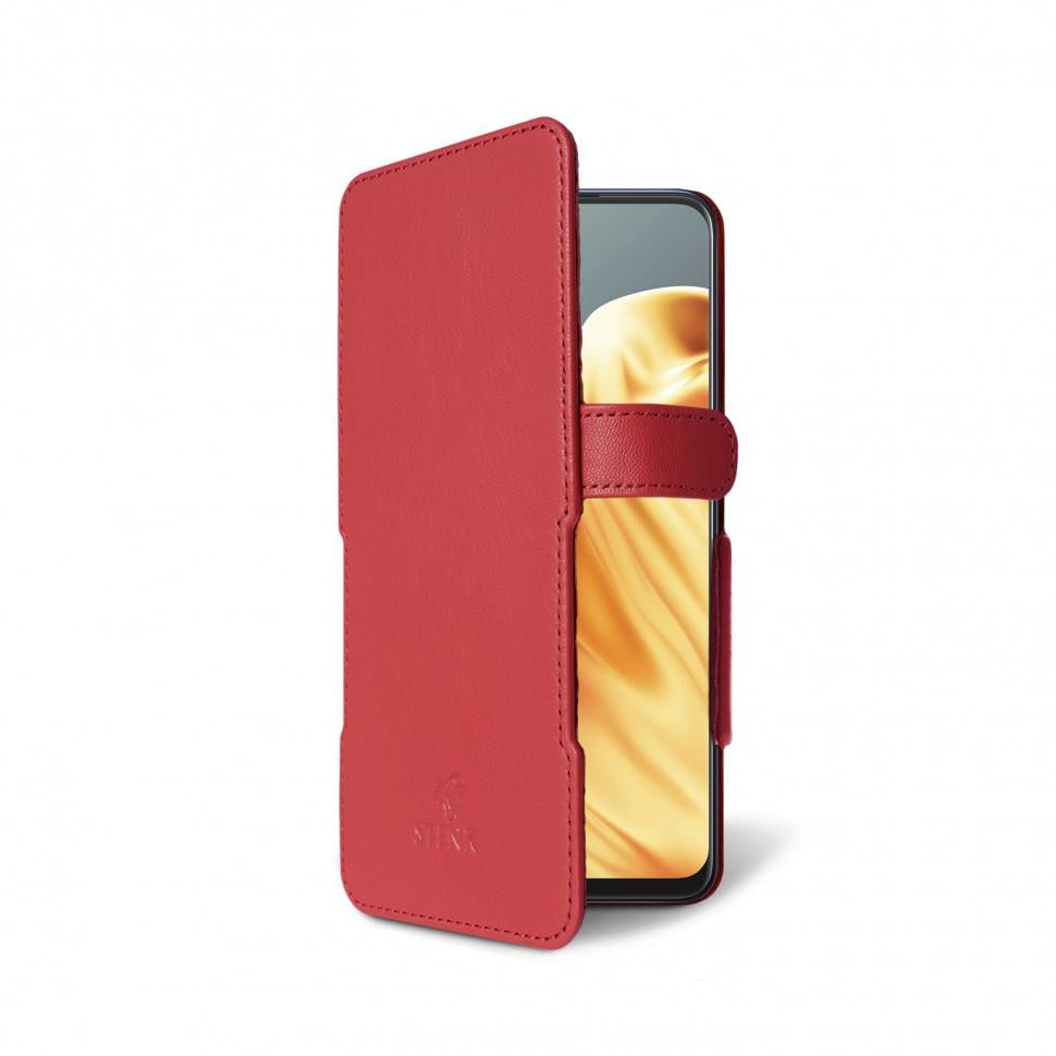 Чехол книжка Stenk Prime для OPPO A91 Красный (65371)