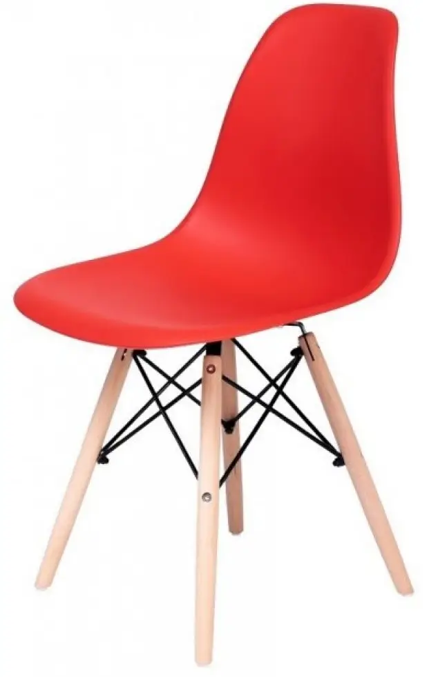 Стілець Bonro В-173 Full KD Червоний (42300078) - фото 3 Стілець Bonro В-173 Full KD Червоний (42300078) - фото 3