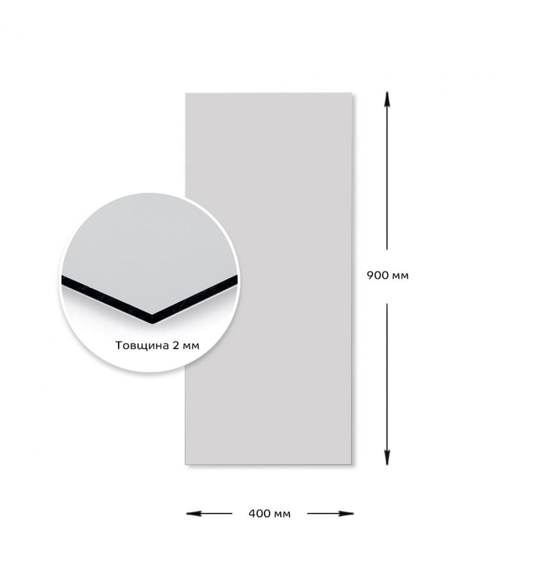 Зеркало акриловое прямоугольное на самоклейке 400х900х2 мм (1596) - фото 3 Зеркало акриловое прямоугольное на самоклейке 400х900х2 мм (1596) - фото 3