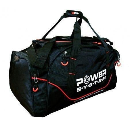 Спортивна сумка Power System PS-7010 Gym Bag Magna Black/Red (A-012152)