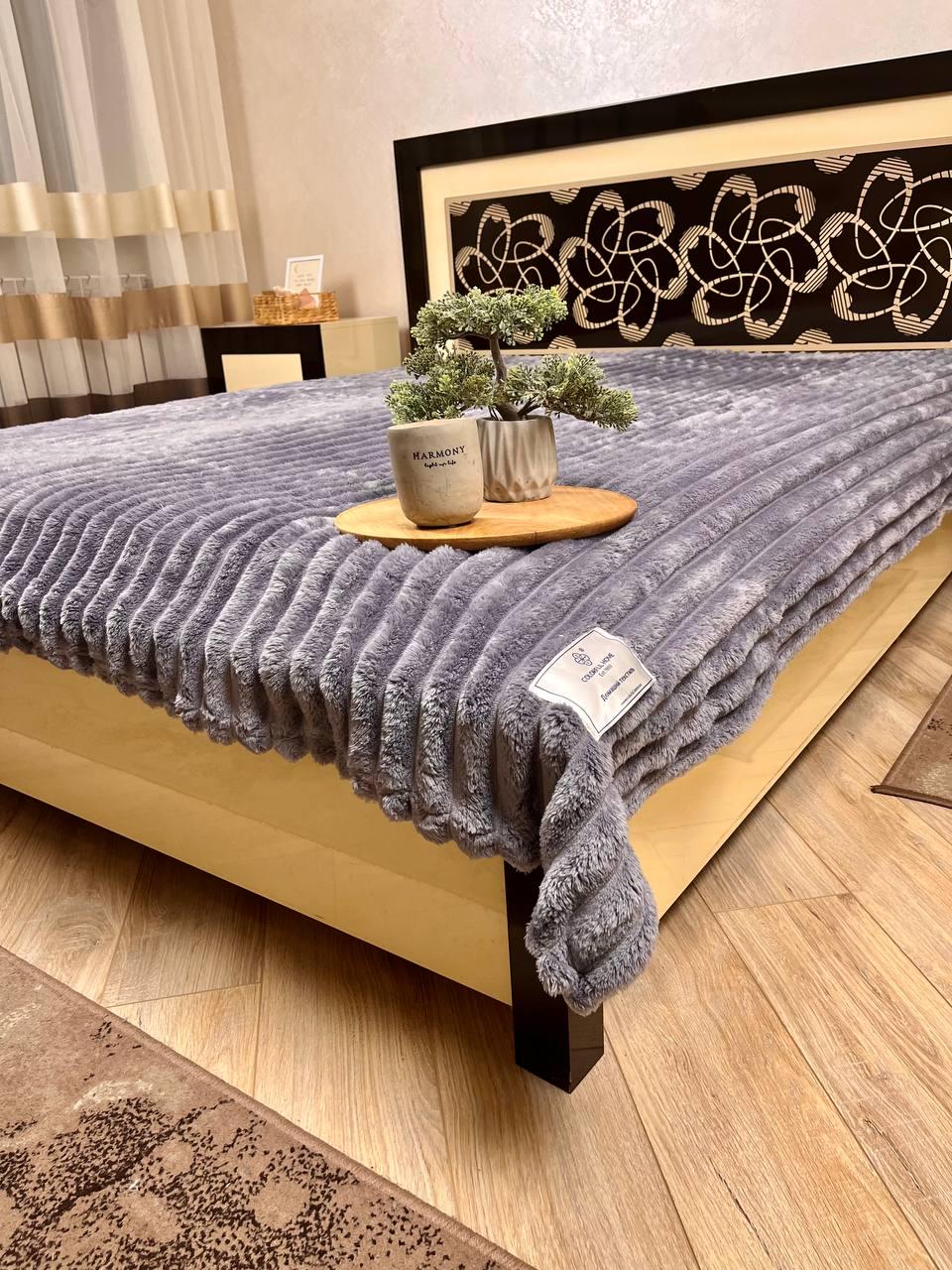 Плед Colorful Home Королевская полоска Шарпей 200х230 см (др-03) - фото 2 Плед Colorful Home Королевская полоска Шарпей 200х230 см (др-03) - фото 2