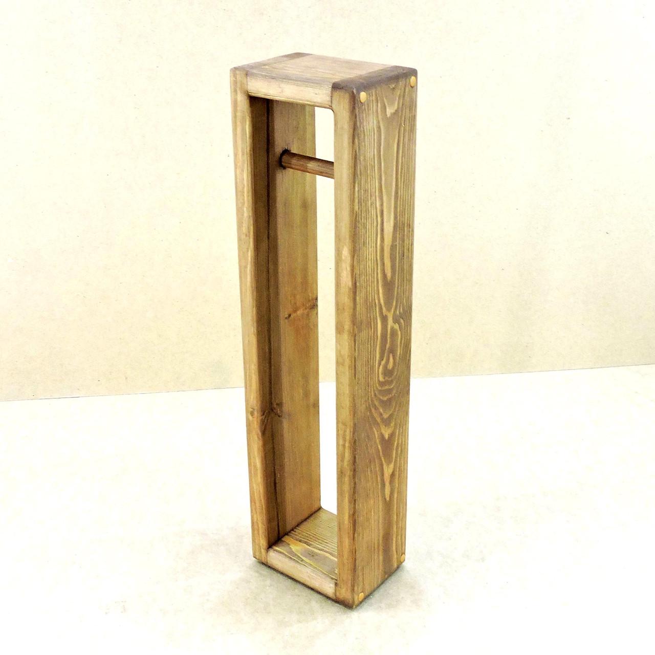 Держатель для туалетной бумаги из дерева Аурум Мускат (ДТБ-000207)