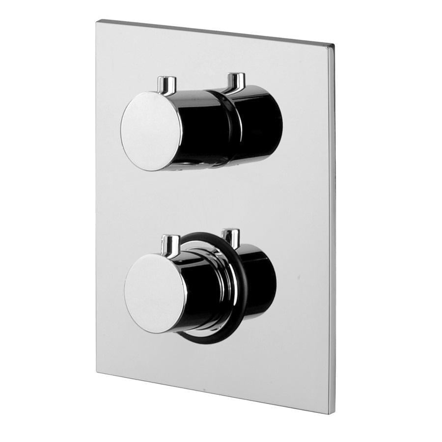 Смеситель для душа с термостатом Paffoni Level на 3 выхода Хром (LIQ519CR)