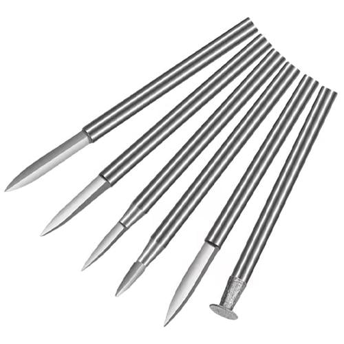 Набір фрез по дереву для гравера хвостовик 3 мм сталь 6 шт. в кейсі (928096) - фото 4 Набір фрез по дереву для гравера хвостовик 3 мм сталь 6 шт. в кейсі (928096) - фото 4