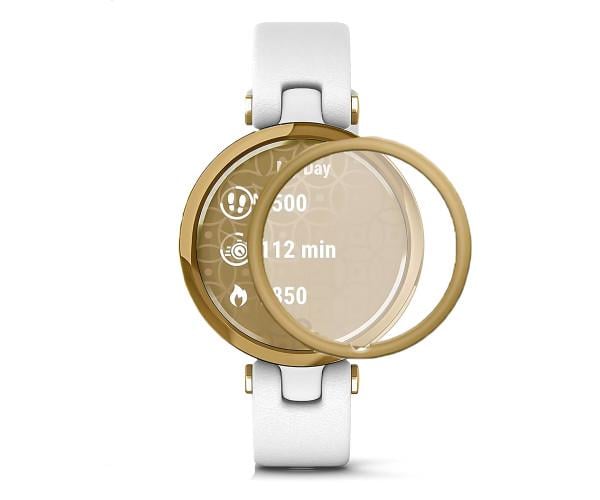 Стекло противоударное защитное SoftGlass Full Cover PMMA для Garmin Lily 2 Золотой