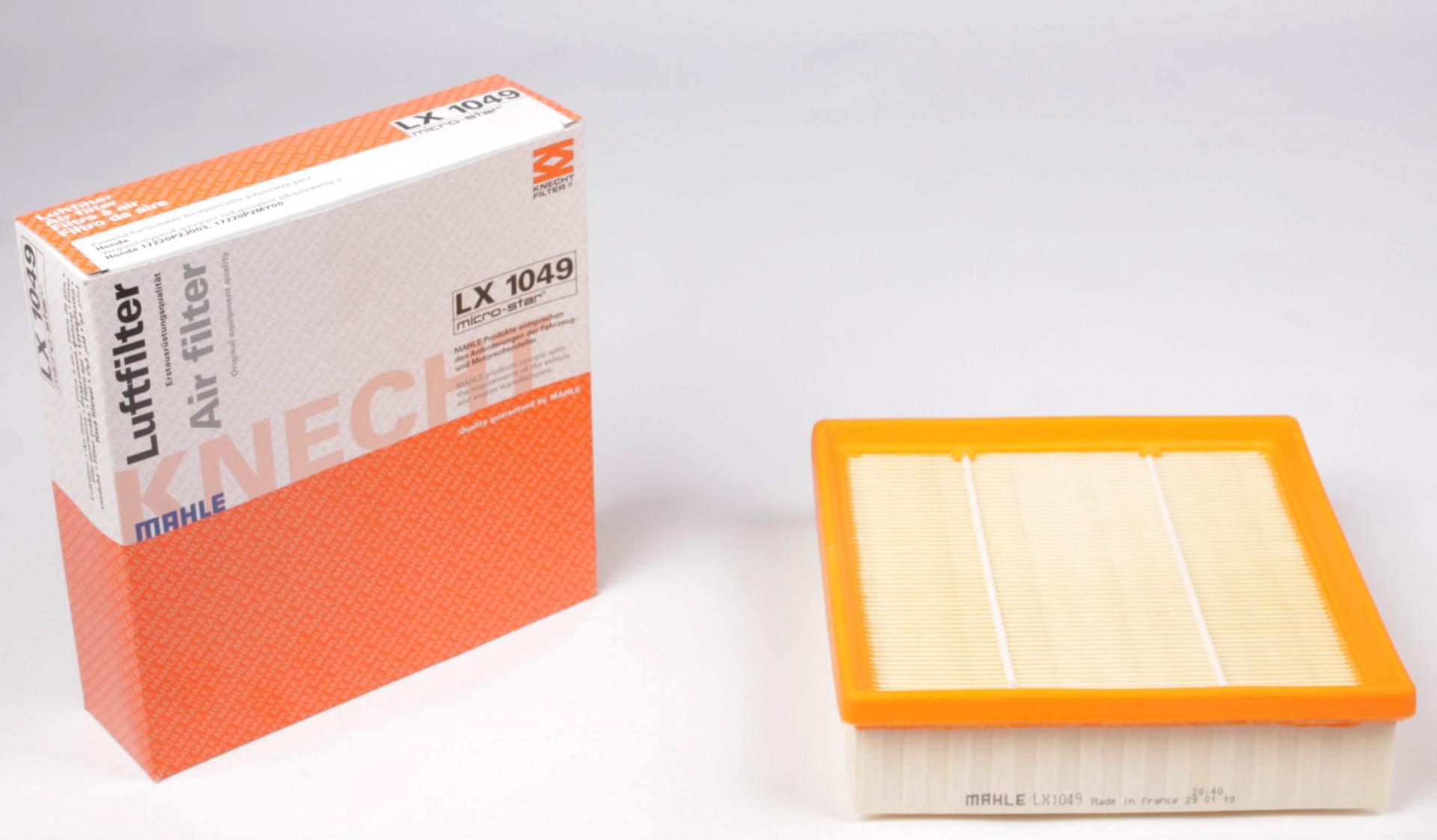 Фильтр воздушный KNECHT для Honda Civic 1,6 VTi/CR-V 2,0 16V 91-02 (LX 1049)