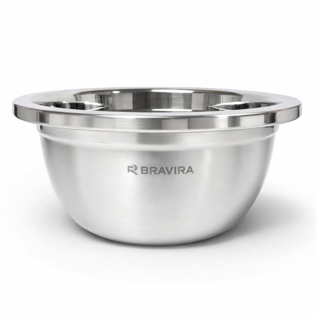 Миска BRAVIRA 28 см з нержавіючої сталі (BR0064)