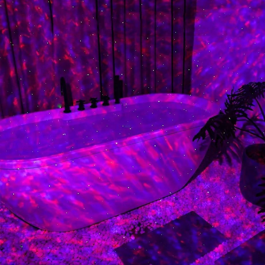 Нічник проектор зоряного неба Rias KK-790 Bluetooth з пультом 6 W Black (3_04539) - фото 3 Нічник проектор зоряного неба Rias KK-790 Bluetooth з пультом 6 W Black (3_04539) - фото 3