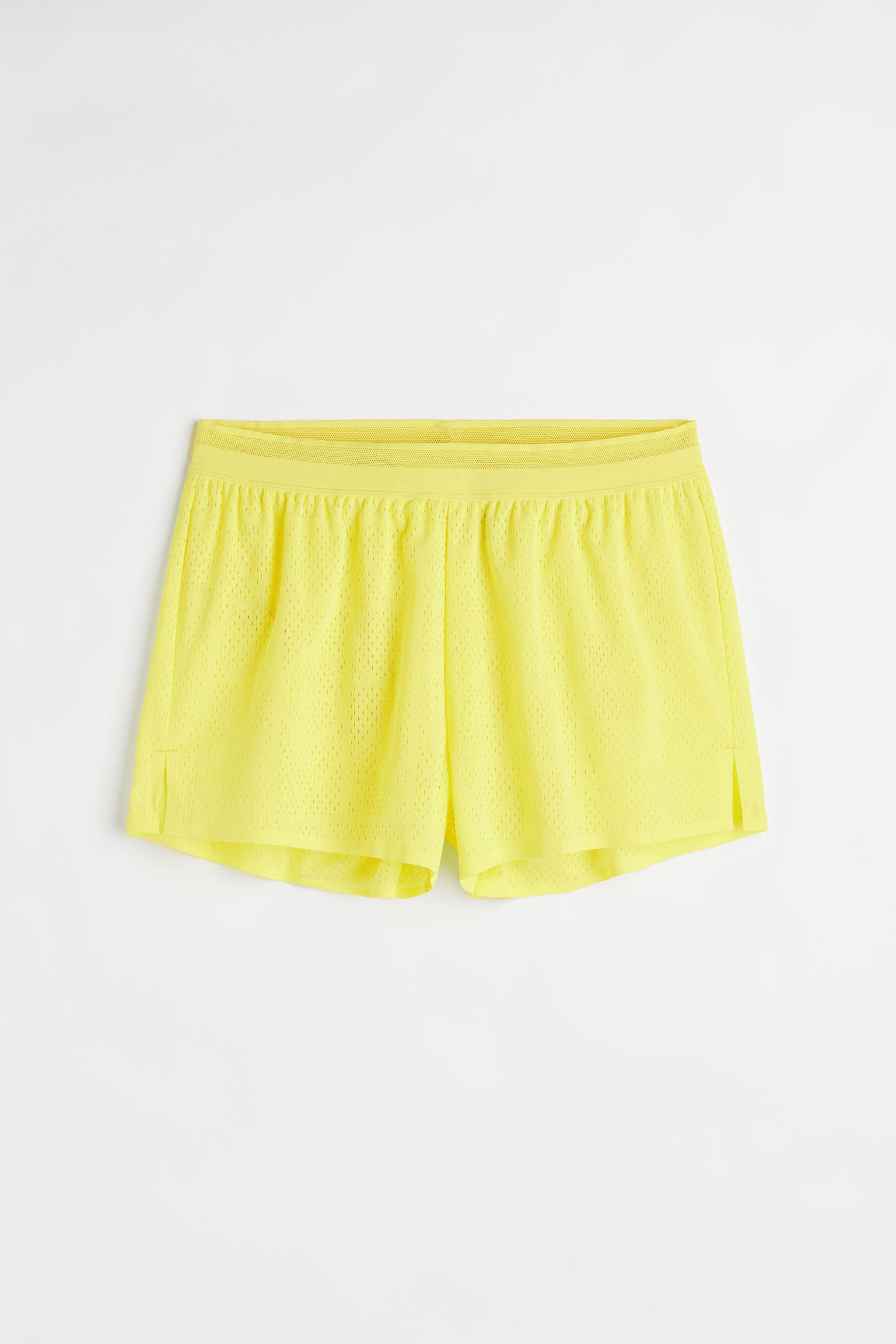 Шорты спортивные M Ярко-желтый (1095695arl)