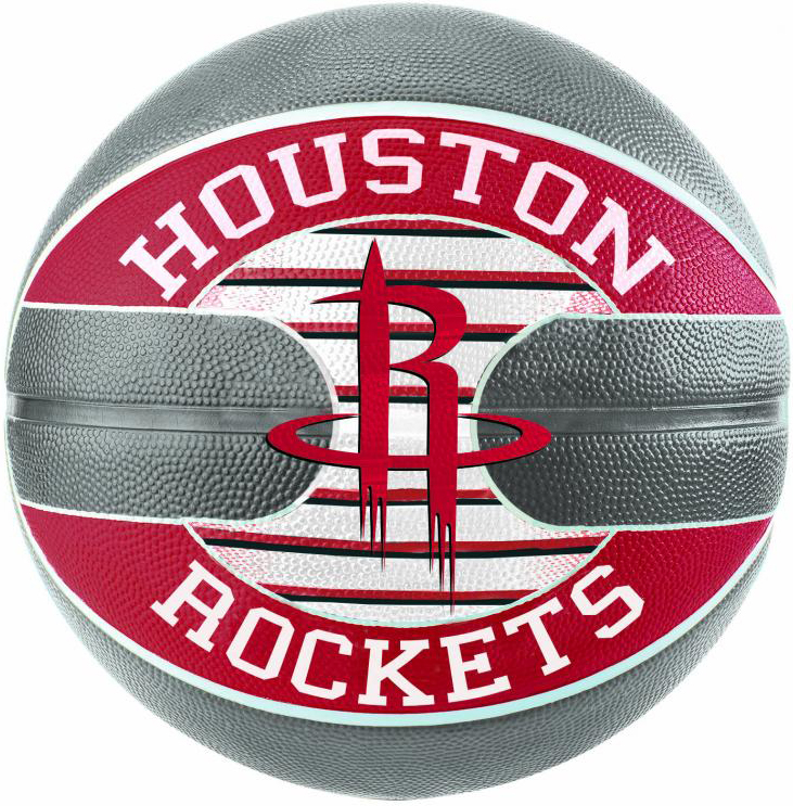 Мяч баскетбольный Spalding NBA Team Houston Rockets Size 7