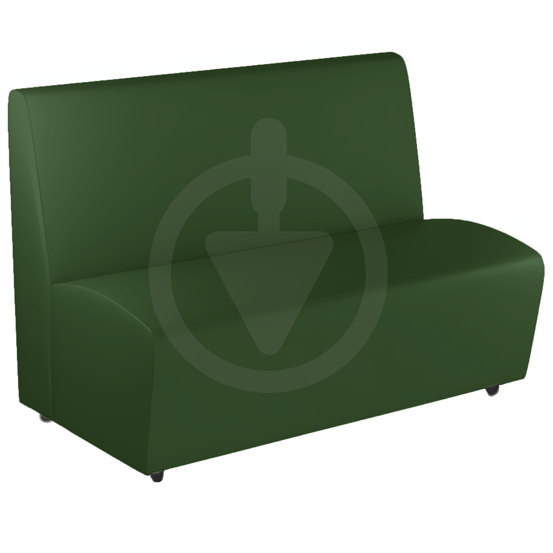 Диван офісний AVVS для очікування/прийомної 85x150 см Темно-оливковий (25808452) - фото 1 Диван офісний AVVS для очікування/прийомної 85x150 см Темно-оливковий (25808452) - фото 1