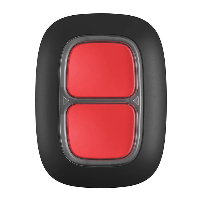 Тривожна кнопка Ajax DoubleButton EU Jeweller до 1300 м IP55 CR2032 Чорний/Червоний (e264c006) Тривожна кнопка Ajax DoubleButton EU Jeweller до 1300 м IP55 CR2032 Чорний/Червоний (e264c006)