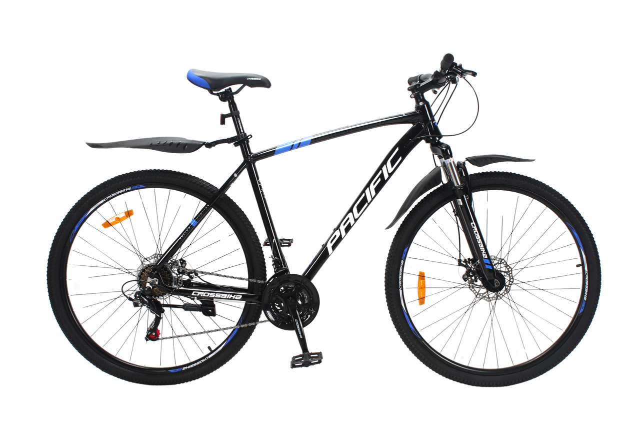 Велосипед Crossbike Pacific 2025 29" 21" Черно-Синий