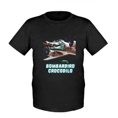 Футболка дитяча BOMBARDIRO CROCODILO 140 см Чорний (19409168-2-211504-M)
