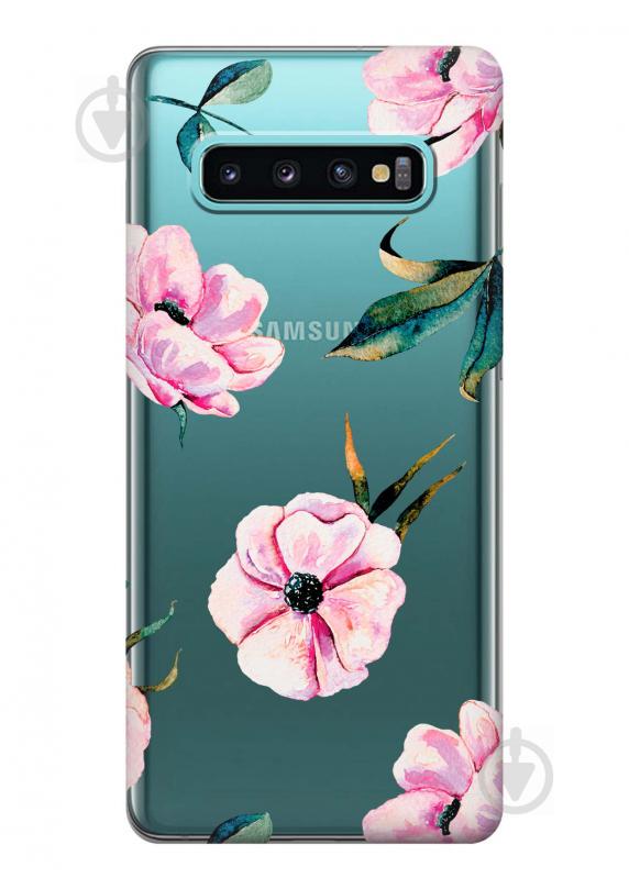 Чехол iSwag для Samsung Galaxy S10 Plus Пионы (H437) Чехол iSwag для Samsung Galaxy S10 Plus Пионы (H437)