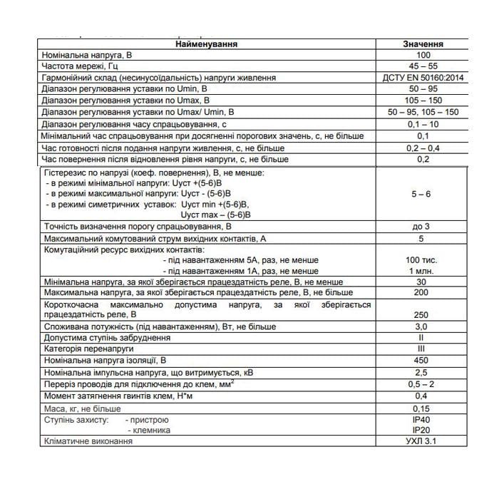 Реле напряжения Новатек Электро РН-112 универсальное - фото 3 Реле напряжения Новатек Электро РН-112 универсальное - фото 3