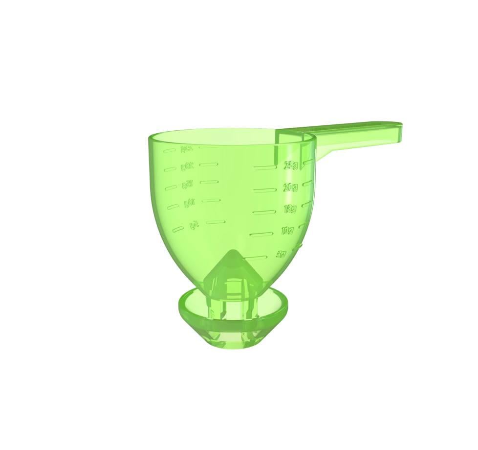 Мерная ложка SpoonHise с воронкой Зеленый (2104)