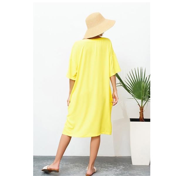 Туника женская L Желтый (12765) - фото 3 Туника женская L Желтый (12765) - фото 3