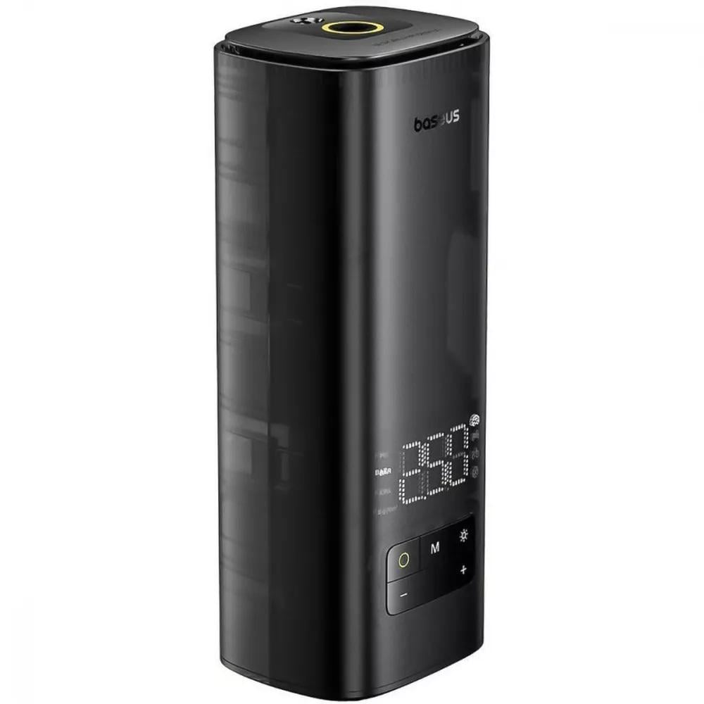 Компрессор автомобильный Baseus C11123202111-00 портативный SuperMini Mega Series с LED-дисплеем 4 режимами Black (618460) - фото 3 Компрессор автомобильный Baseus C11123202111-00 портативный SuperMini Mega Series с LED-дисплеем 4 режимами Black (618460) - фото 3