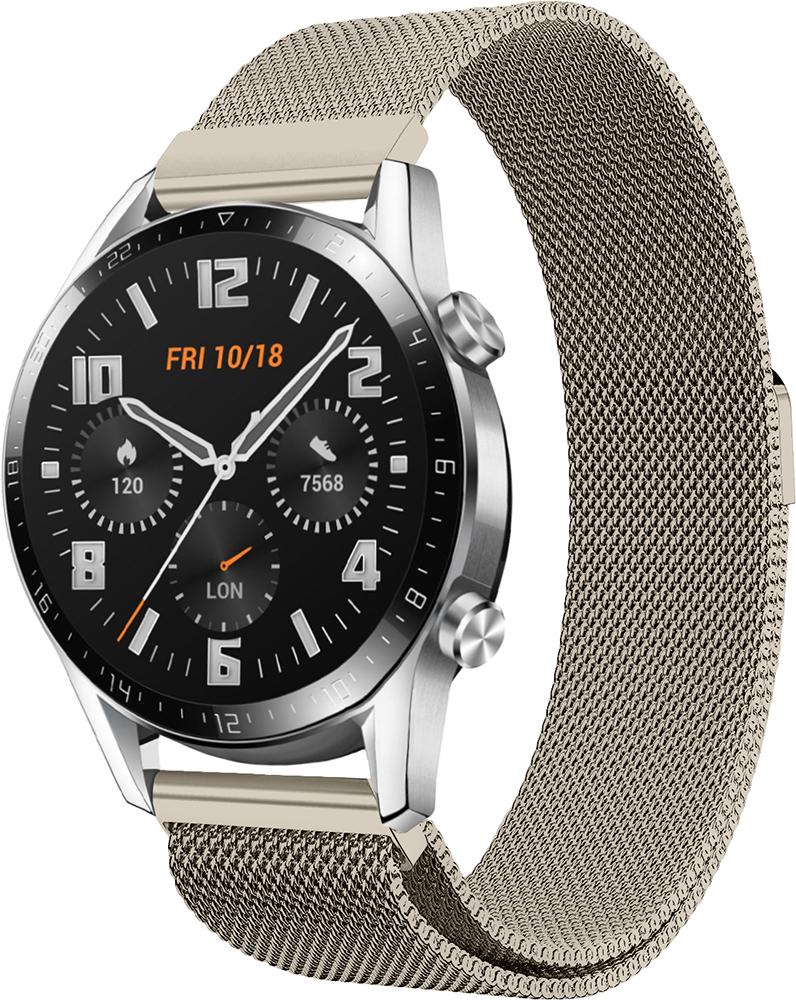Ремешок Миланская петля Milano Huawei Watch GT/GT2 Retro Gold (19348)