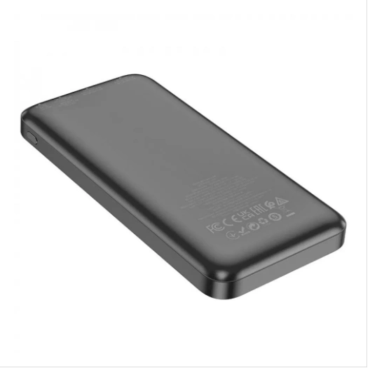 Повербанк Hoco J101 Astute 22.5W 10000mAh 2xUSB/Type-C Чорний (657542) - фото 2