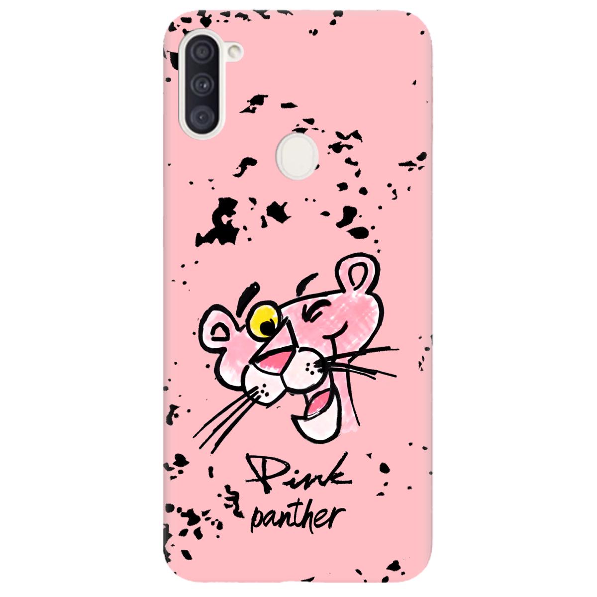 Силиконовый чехол Zorrov для Samsung Galaxy A11 - Pink Panther (14140070262117619)