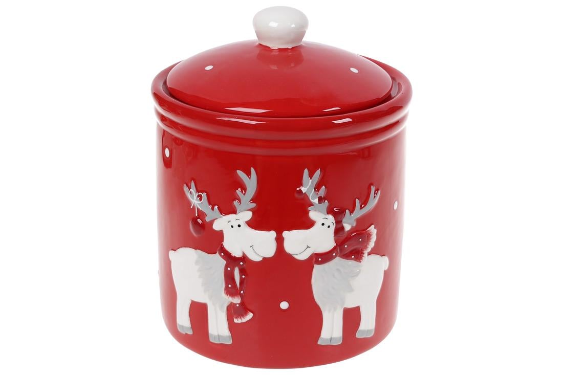 Банка керамическая BonaDi Братцы олени 1,2 л (834-324)