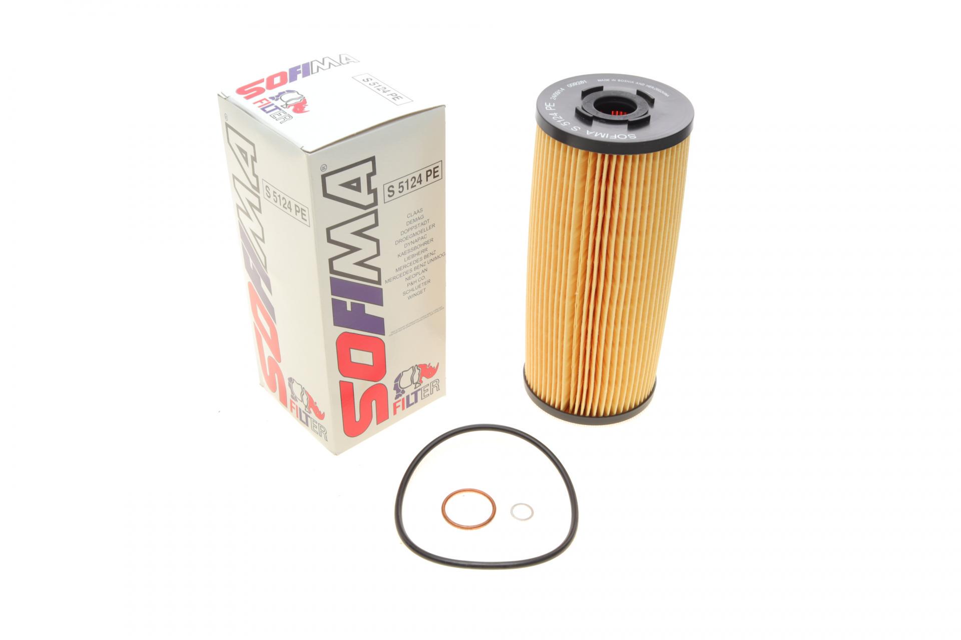 Фільтр масляний SOFIMA для MB 917-(S 5124 PE)