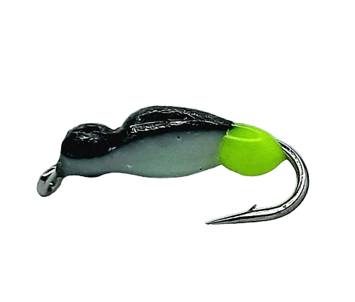 Мормышка вольфрамовая Start Fishing Нимфа №18 светонакопитель 2 мм 0,3 г Black (400001168)