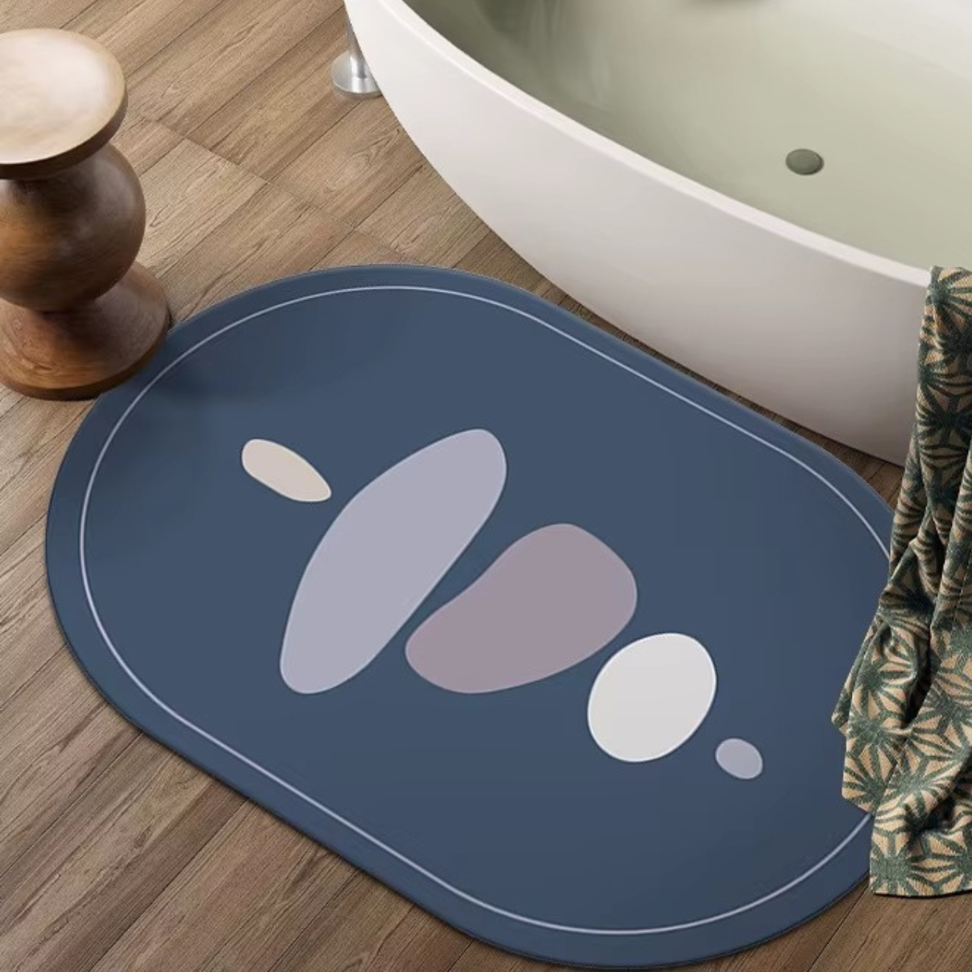 Коврик для ванной комнаты мягкий из диатомита с суперпоглощающим 50х80 см (BF-010) Коврик для ванной комнаты мягкий из диатомита с суперпоглощающим 50х80 см (BF-010)