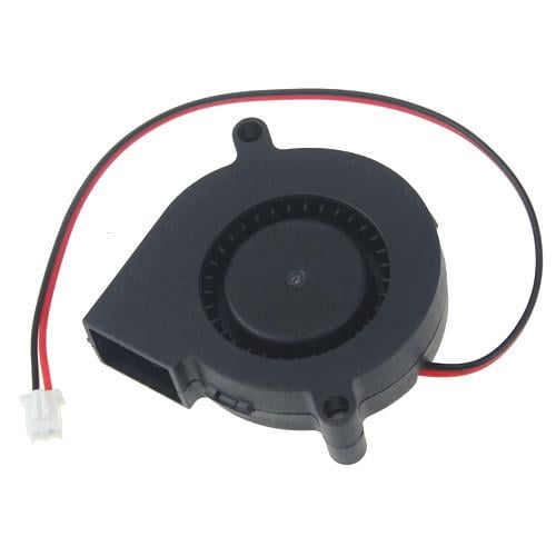 Кулер равлик відцентровий 50 мм 12V 2pin турбіна Black (439070)