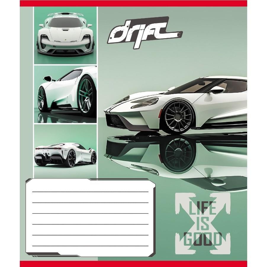 Шкільний зошит Дріфт 024-550368K-5 в клітинку 24 аркуші (RLT55291)