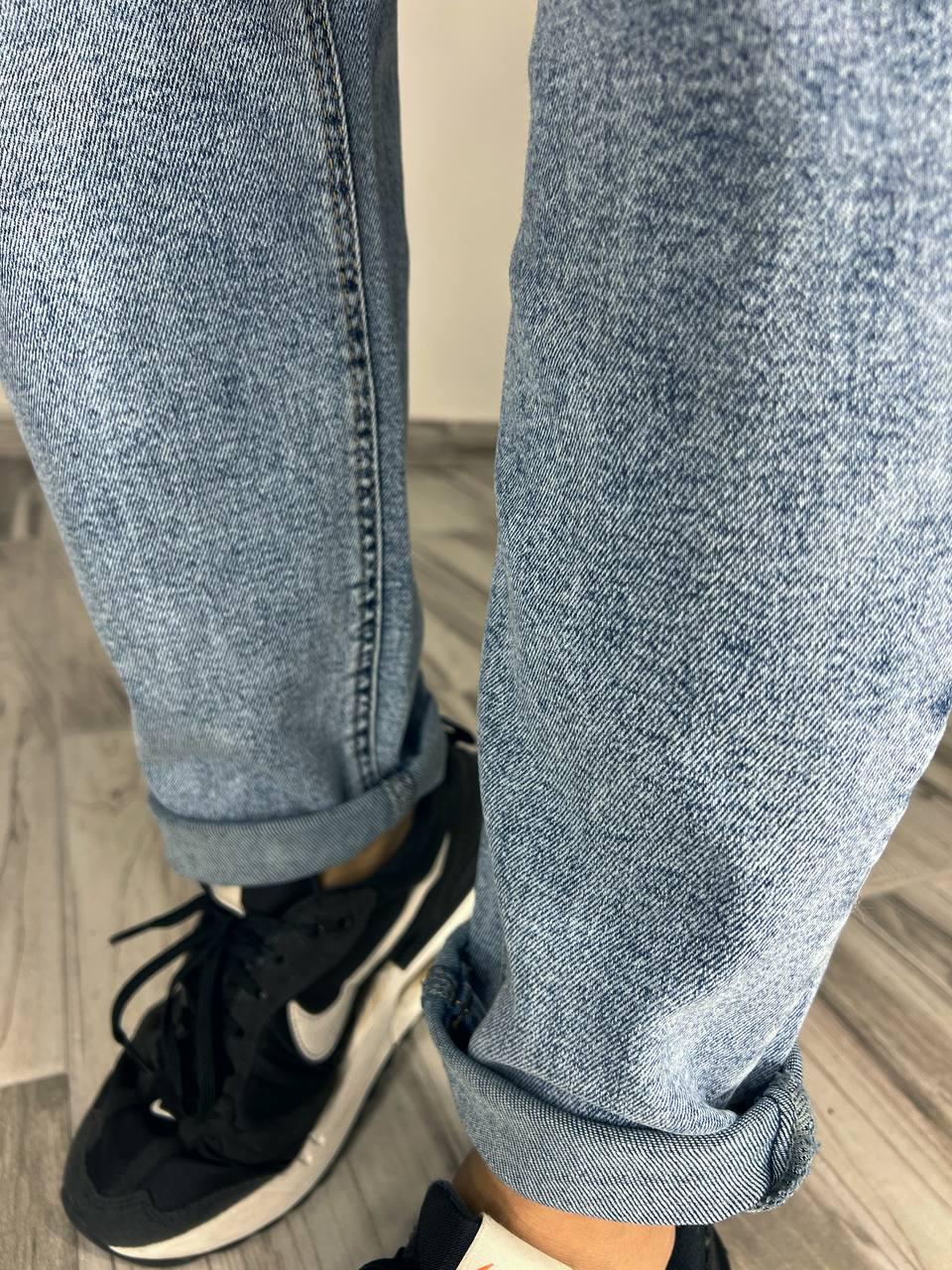 Джинси жіночі Vanver 8083 Mom jeans резинка шнурок на талії стрейчеві банани р. 36 Блакитний (3629) - фото 10 Джинси жіночі Vanver 8083 Mom jeans резинка шнурок на талії стрейчеві банани р. 36 Блакитний (3629) - фото 10