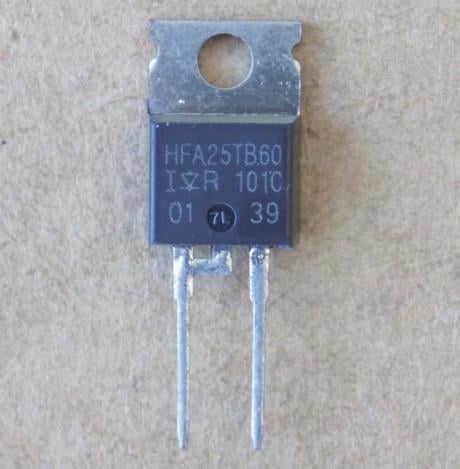 Диод HFA25TB60 600V/25A/TO220-2pin (51166)