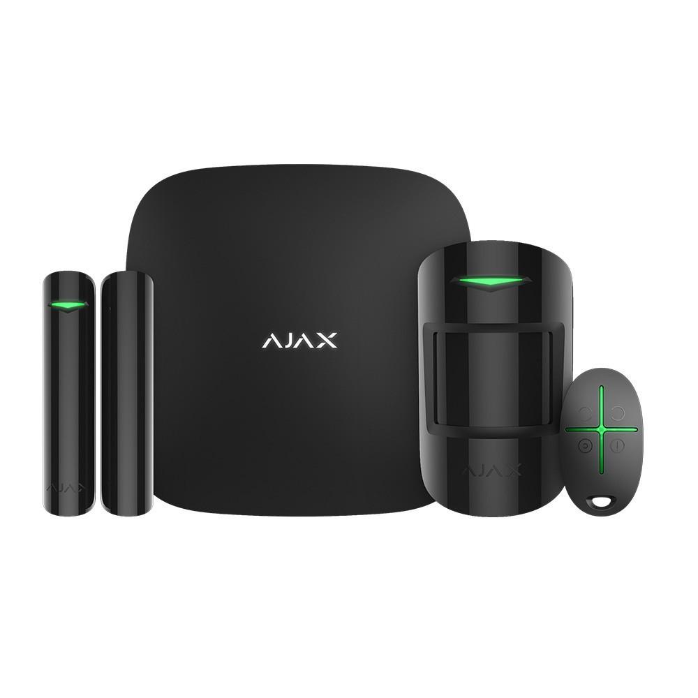 Комплект сигнализации Ajax StarterKit Plus Черный - фото 1