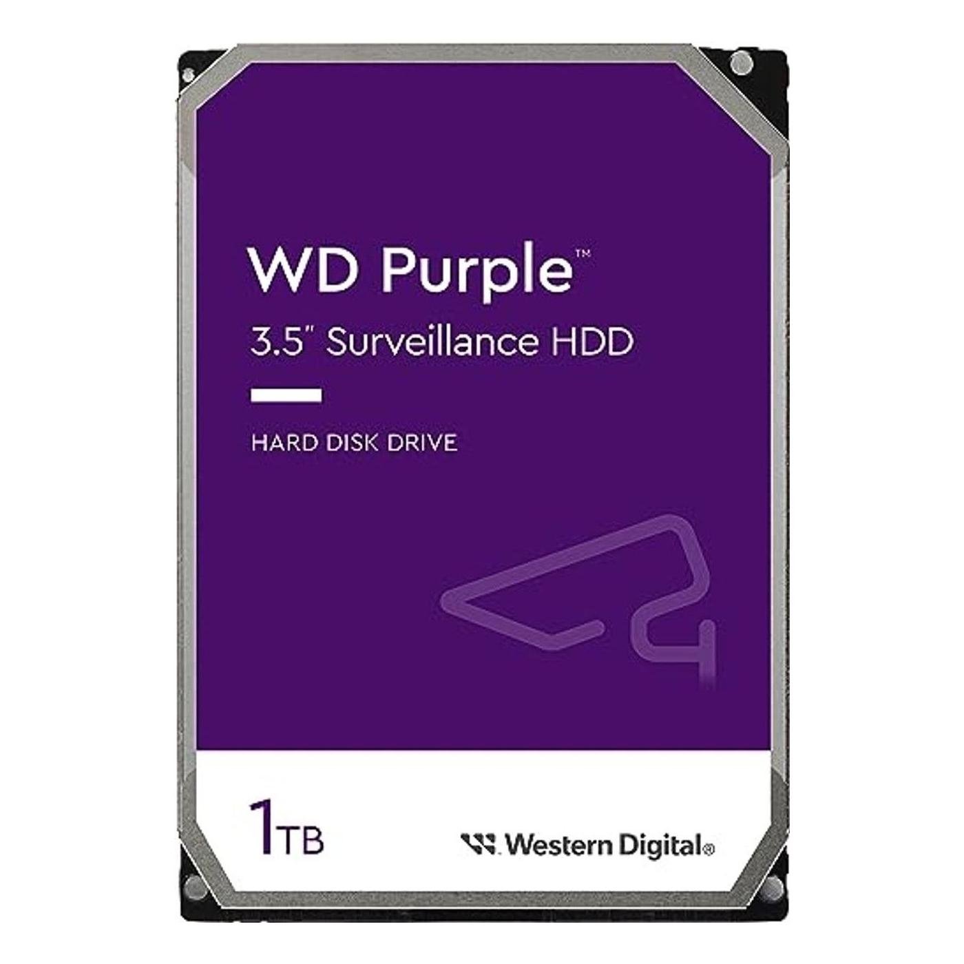 Жорсткий диск WD Purple HDD 3,5" SATA 1TB 5400rpm/64MB (WD11PURZ)