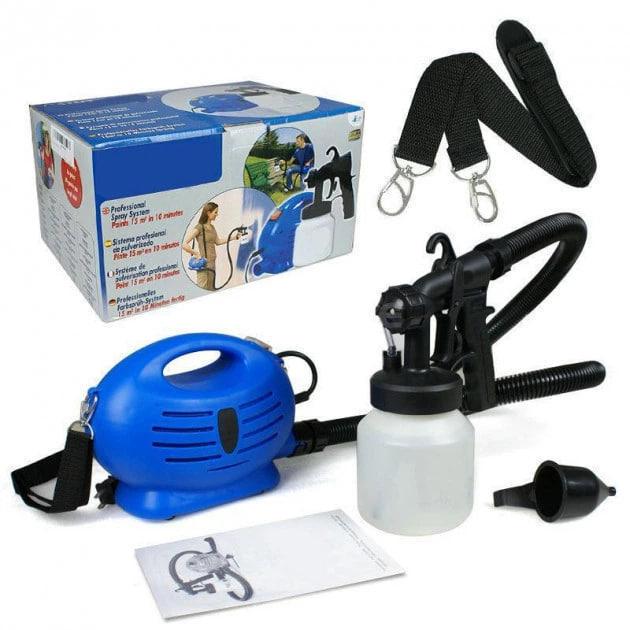 Краскопульт электрический Paint Zoom 3 степени распыления 650W (31732687)