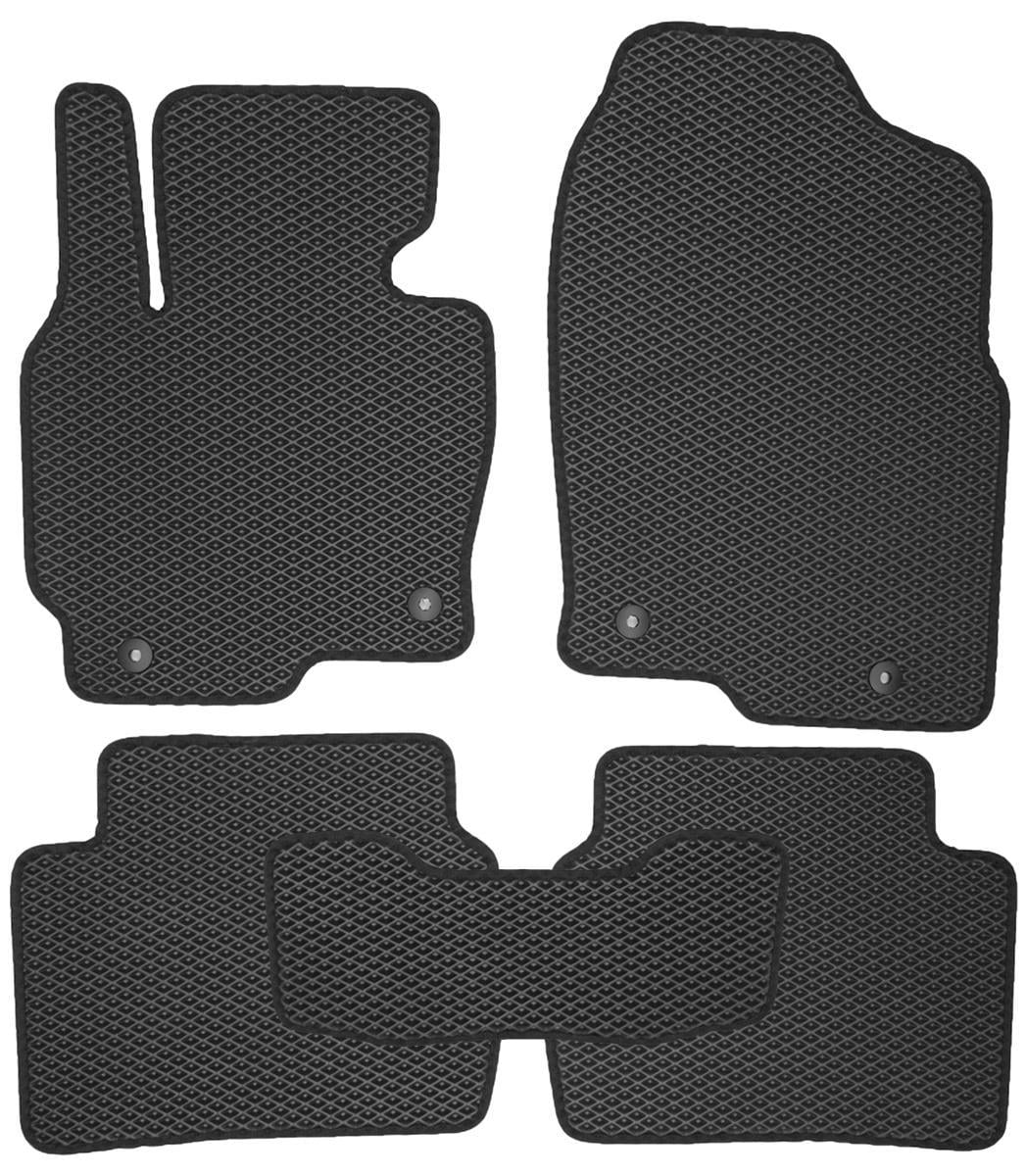 Коврики в салон Kinetic для Mazda CX-5 '12-17 EVA-полимерные Черный