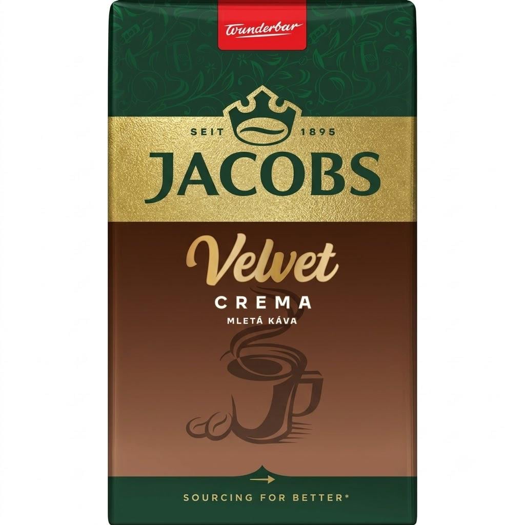 Кофе молотый Jacobs Velvet Crema 250 г (jac2010)